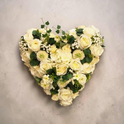 FH368 - Coeur fermé blanc 90€