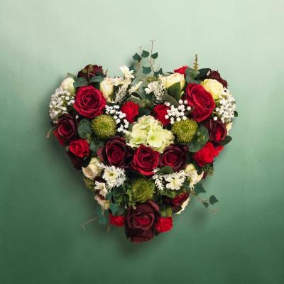 FH370 - Coeur fermé rouge 90€