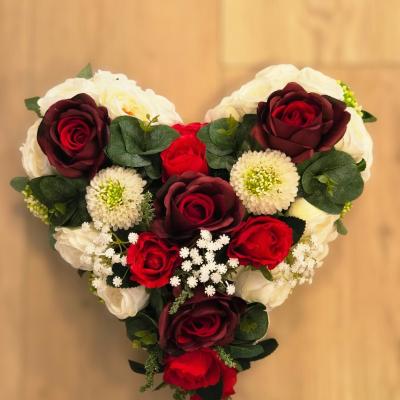 FH373 - Coeur fermé rouge 60€