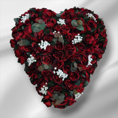 FH03 - Coeur fermé rouge 130€