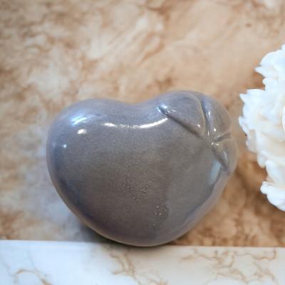 Reliquaire Coeur brun en céramique - REL22-07 30€